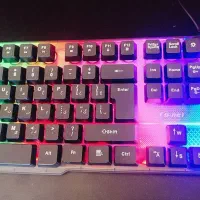 کیبورد حرفه ای گیمینگ d net|قطعات و لوازم جانبی رایانه|بانه, |دیوار