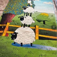 سه عدد م‌کت ۱۲متری نو یک عدد فرش اتاق کودک|فرش|اردبیل, |دیوار