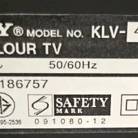 تلویزیون ۴۰ اینچ سونی LCD مدل KLV 40BX400|تلویزیون و پروژکتور|تبریز, |دیوار