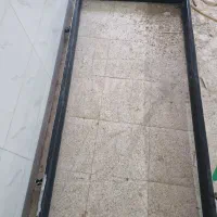 فروش یک درب ورودی با چهارچوب و قفل|مصالح و تجهیزات ساختمان|شاهرود, |دیوار