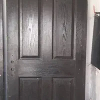 درب چوبی