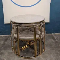 میز نهار خوری فلزی اقساط|میز و صندلی غذاخوری|ساوه, |دیوار