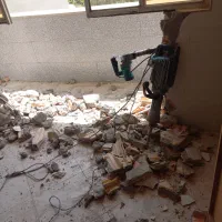 کندکاری و تخریب با پیکور با حمل نخاله