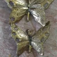 پروانه دیواری برنزی