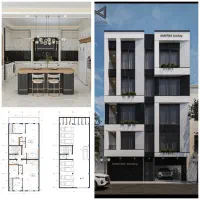 نقشه‌کشی، طراحی نما، داخلی و پلان (مشاوره رایگان)