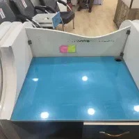 کانتر دفتر هواپیمایی.هایگلاس.پایه ها دوبل با کشو|دفتر کار|مشهد, عیدگاه|دیوار