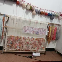 فرش نیمه کاره خطیبی|فرش|تبریز, |دیوار