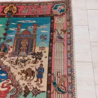 فرش ۸۰ ساله تبریز مدل ۴فصل|فرش|تهران, بازار|دیوار