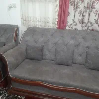 مبل راحتی هفت نفره|مبلمان خانگی و میز عسلی|فومن, |دیوار