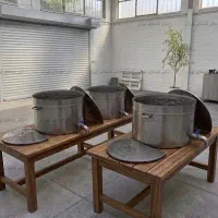 دیگ پخت استیل صنعتی مدلHigh Efficiency Cooking Pot