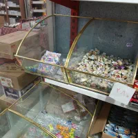 باکس شیشه ای مخصوص سوپر مارکت یاخواربار خشکبار