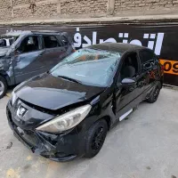 پژو 207i پانوراما دنده ای/ تصادفی