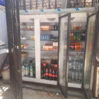 یخچال فروشگاهی ضد برفک رادیات فن دار ۳ درب تمیز