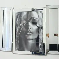 تابلو آیینه ای سه تیکه کاملا نو|تابلو، نقاشی، عکس|سبزوار, قصبه شرقی|دیوار