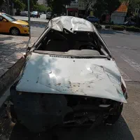 پراید مدل ۹۷ تصادفی