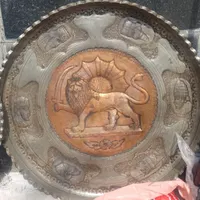 مجمع مسی قدیمی قلم کاری