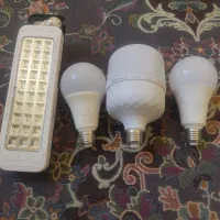 لامپ۳۰وات۲۰وات+چراغ شارژی نصب قیمت