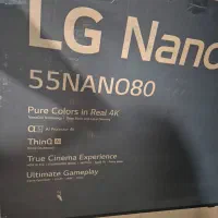 تلویزیون LG نانو۸۰، ۵۵ اینچ|تلویزیون و پروژکتور|لنجان, |دیوار