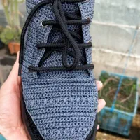 کتونی مردانه دست بافت|کیف، کفش، کمربند|بابل, |دیوار