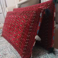 پشتی ترکمن دستباف