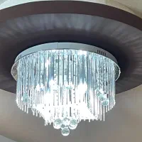 لوستر کریستالی|لوستر و چراغ آویز|اردبیل, |دیوار