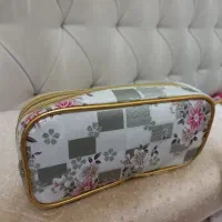 کیف آرایشی دو زیپ نو