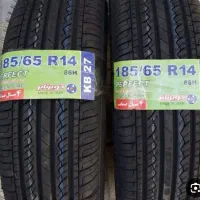 یک جفت لاستیک نو 14 65 185 کویر-مناسب206،207،پارس