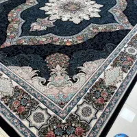 یک جفت فرش سورمه ای کارینا