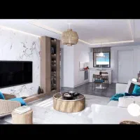 اپارتمان 95م/دوخواب/خوش نقش /با پارکینگ