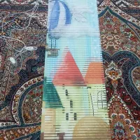 پرده زبرا طرح بچگانه