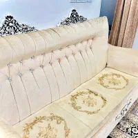 فروش فوری مبل دو دست مبل 7 نفر سلطنتی و راحتی