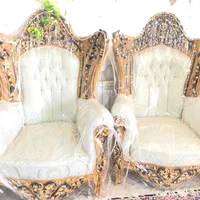 مبلمان سلطنتی منبت کاری هردو رو چوب روس