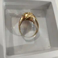 انگشتر طلا مردانه 18عیار لنگر دار