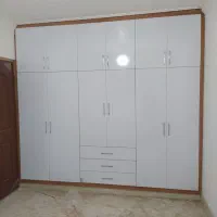 کمد کابینت کتابخانه|جاکفشی، کمد، دراور|بیرجند, |دیوار