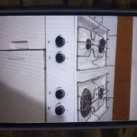 گاز صفحه ایی ۴ شعله