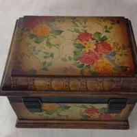 جعبه جواهرات۵۰ ساله ساعت دار (بی نظیر سفارشی)