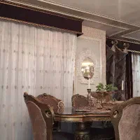 پرده ترک  با آستر و دکوری|پرده، رانر، رومیزی|اصفهان, دستگرده|دیوار