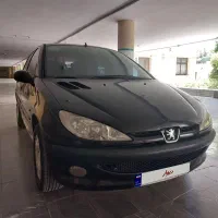 پژو۲۰۶sd/بسیار تمیز/مشکی/v8|خودرو سواری و وانت|اصفهان, دشتستان|دیوار