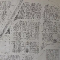 زمین ۲۱۸ متری دو بر سند تک برگ  جنوبی