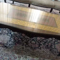 میز جلو مبلی چوب گردو|مبلمان خانگی و میز عسلی|رباط‌کریم, رباط‌کریم|دیوار