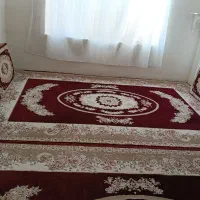 دو تخته فرش شش متری  همراه شش عدد پشتی|فرش|مریوان, |دیوار