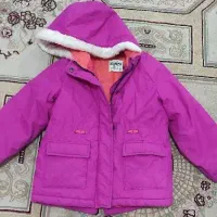 کاپشن آمریکایی دخترانه ۳ تا ۷ سال  در حد نو