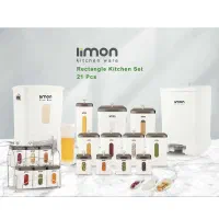 سرویس آشپزخانه ۲۱ پارچه لیمون