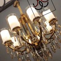 لوستر نئوکلاسیک / نماد درخشش و زیبایی / کد B-71|لوستر و چراغ آویز|فردیس, سرحدی|دیوار