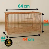 قفس پرنده کبوتر عروس هلندی فنج قناری|لوازم جانبی حیوانات|فلاورجان, |دیوار