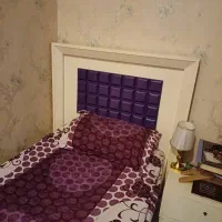 تخت۱نفره باتشک. وپاتختی