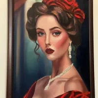 تابلو رنگ و روغن ۵۰*۷۰