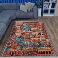 فرشینه وروفرشی کشدار  مخمل شانل