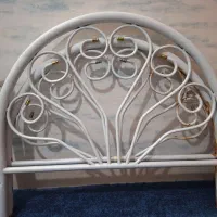 تخت خواب یک نفره فرفوژه فلزی