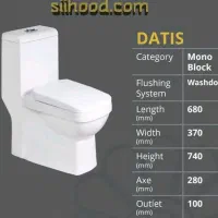 توالت فرنگی چینی